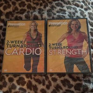 Brand new Prevention Fitness Systems "Total Body Turnaround" DVD - Orange/Black